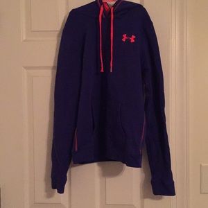 blue under armour sweat shirt